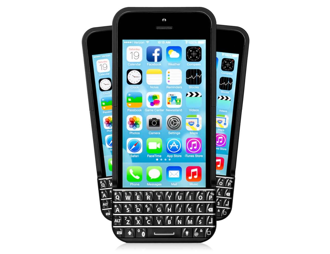 Klawiatura BlackBerry w iPhone nowosci, akcesoria Typo, klawiatura BlackBerry, klawiatura, iPhone5s, iPhone5c, iPhone5, Apple, Akcesoria   Klaw